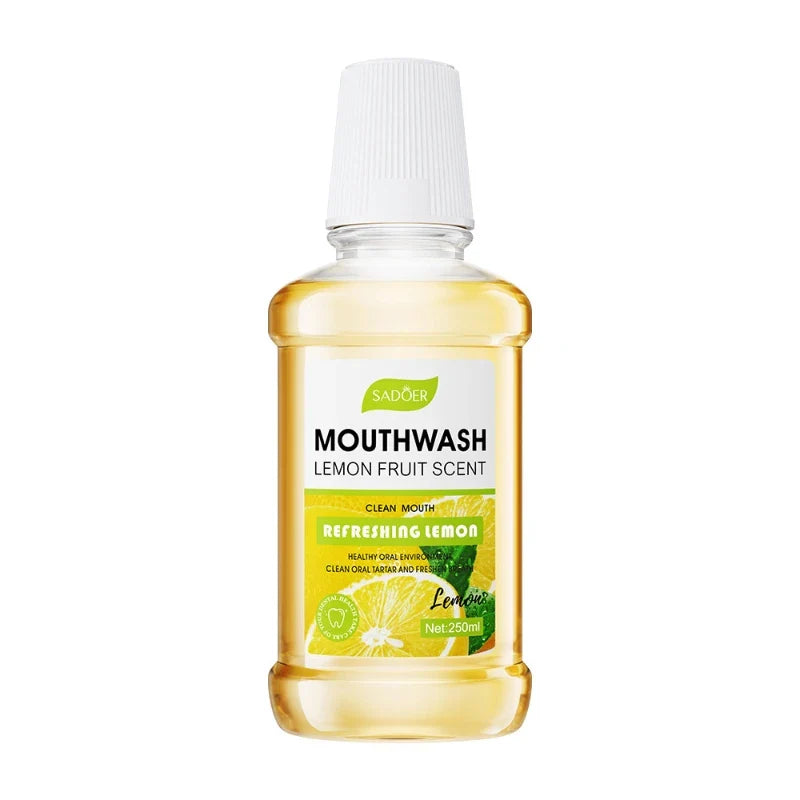 SADOER 250ml Plant Extract Mouthwash | Lemon Mint Peach