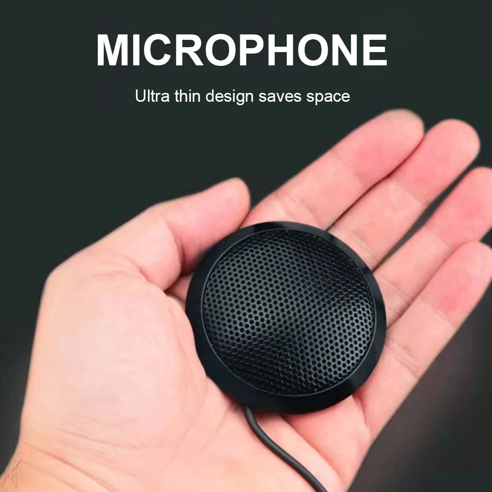 VODOOL USB/3.5mm Omnidirectional Desktop Conference Microphone