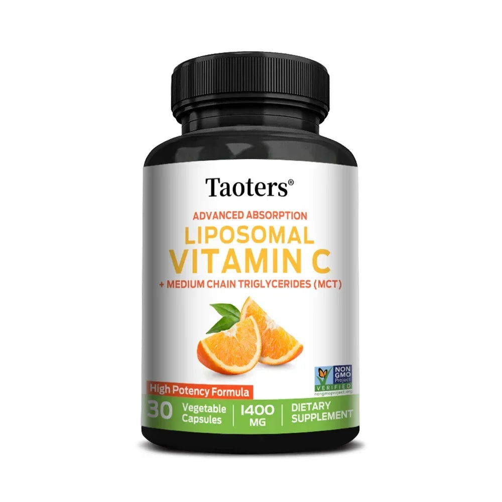 Liposomal Vitamin C 1000mg Capsules | Immune & Skin Support