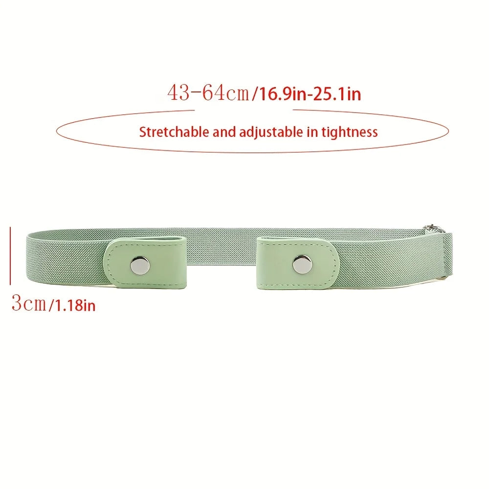 Lazy Person's Belt Macaron Casual Accessory Invisible Loose Fit
