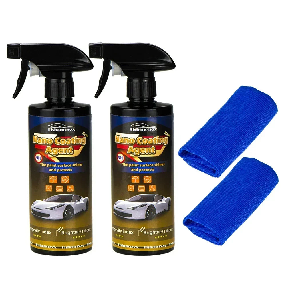1500ML Ceramic Car Coating 9H Nano Liquid Glass Plated Crystal Hydrophobic Waterproof Polishing Paint Hardness Car Polish Wax Peaceful Pleasures Health and Wellness
