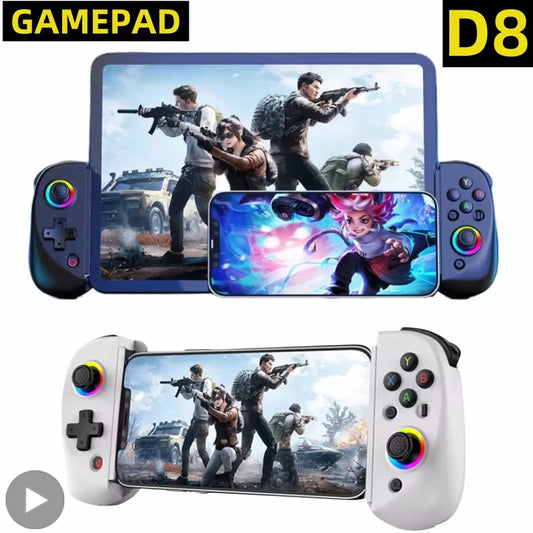 AyeBeau D8 Hall Effect Bluetooth Gamepad – PS4/Switch/iOS/Android Wireless Gamepad Controller Oasis Select