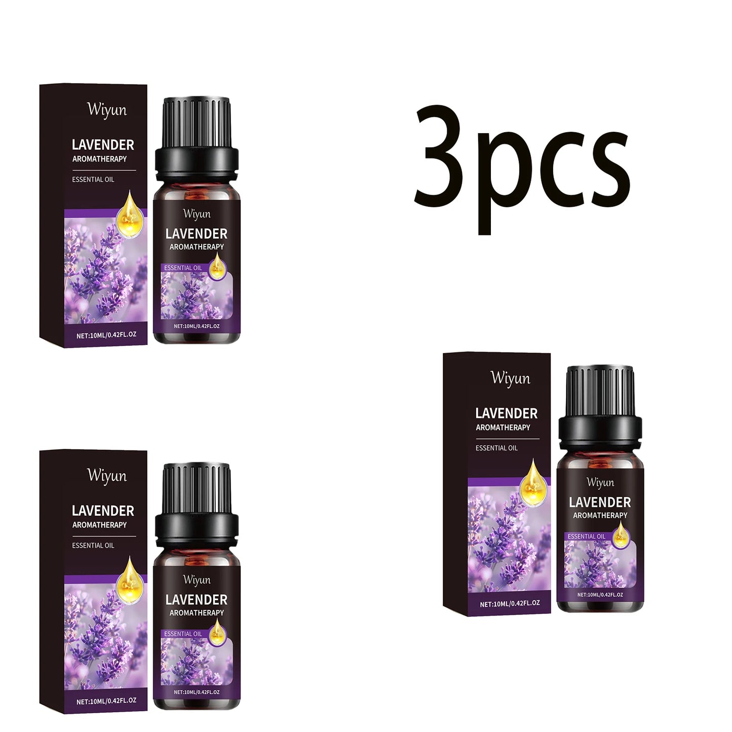 WIYUN Lavender Essential Oil for Face, Skin & Hair Care
