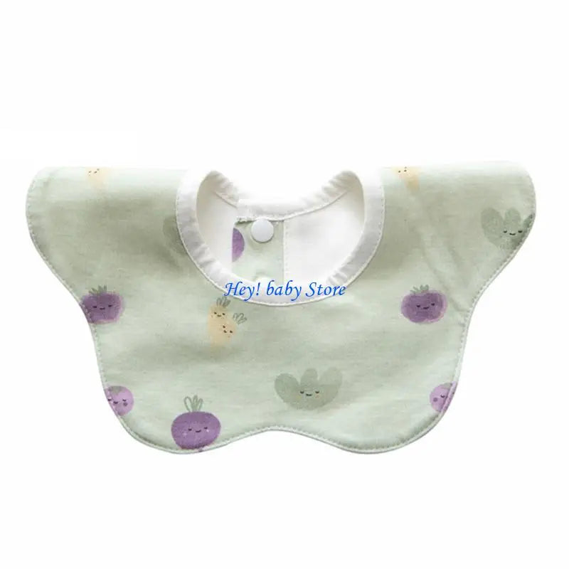 Baby Cotton Bandana Drool Bib | 360° Waterproof Toddler Scarf