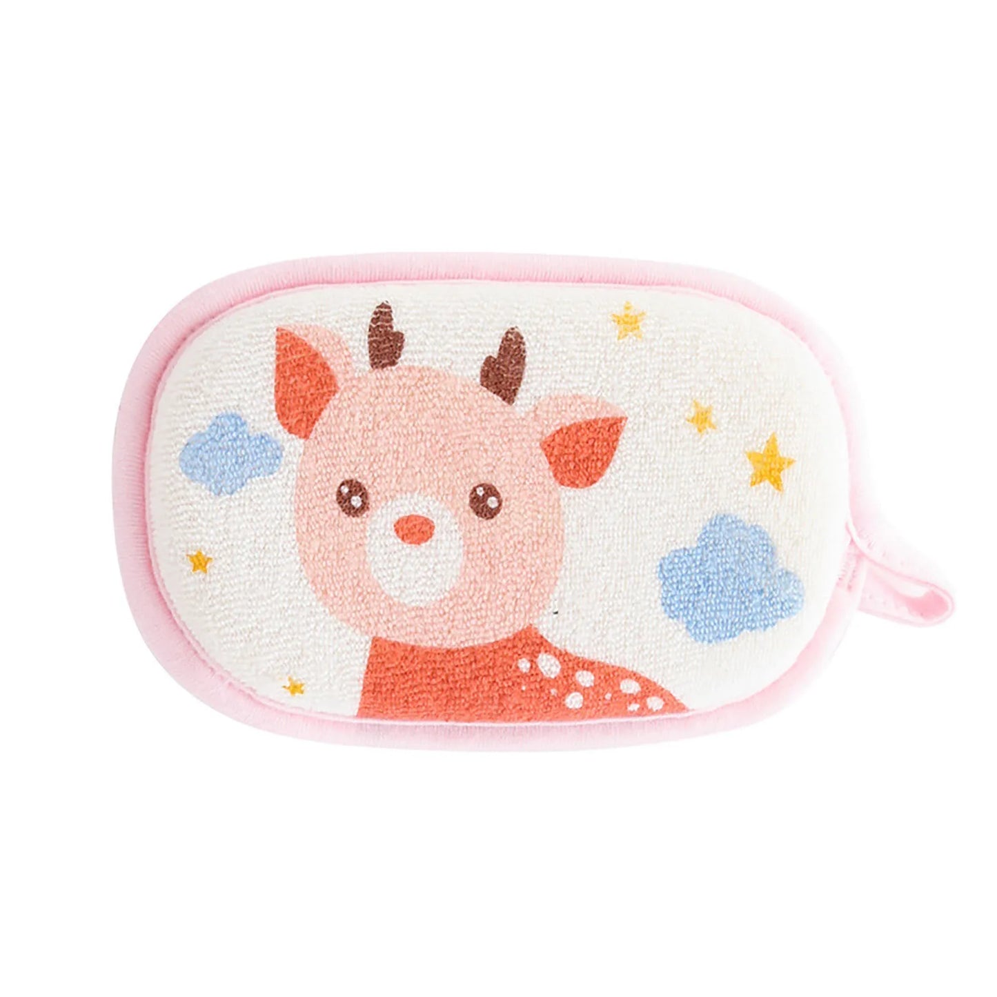 Baby Bath Sponge & Towel | Soft for Newborns & Toddlers