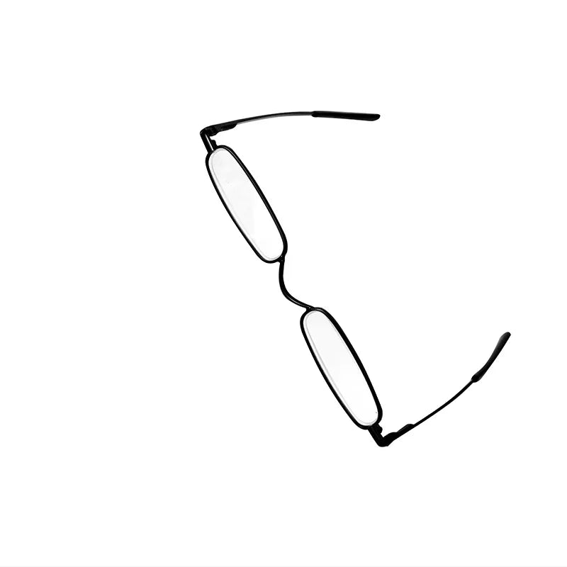 Penholder Presbyopic Glasses, Portable High-Definition Elderly Glasses, Fashionable and Wear-Resistant Metal Frame Peaceful Pleasures Health and Wellness