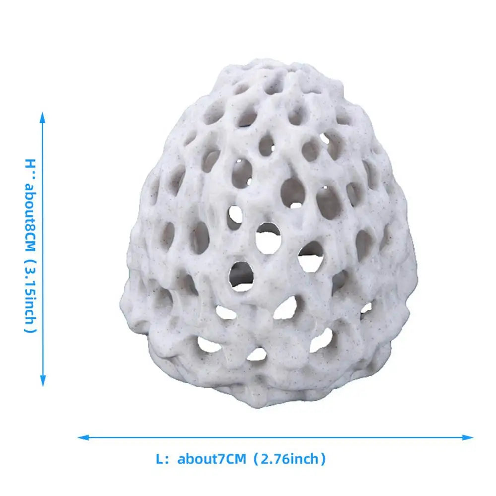 Coral Stone Aquarium Shrimp Hide & Fish Tank Decoration