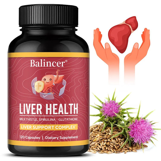 Liver Health, with Dandelion, Milk Thistle Extract, Supports Liver Cleanse, Liver Detox Function, 120 Vegetarian Capsules Peaceful Pleasures Health and Wellness