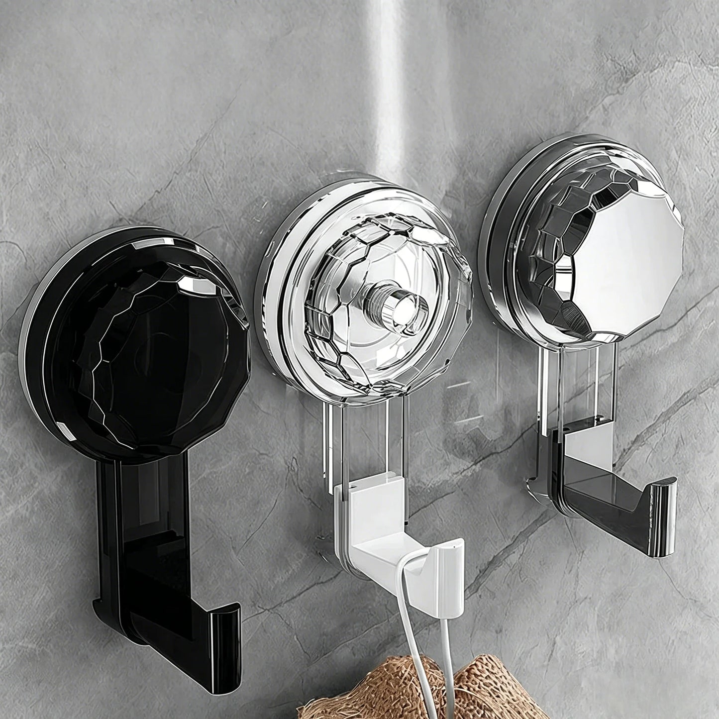 Heavy Duty Vacuum Suction Cup Hooks – Traceless Wall Hooks