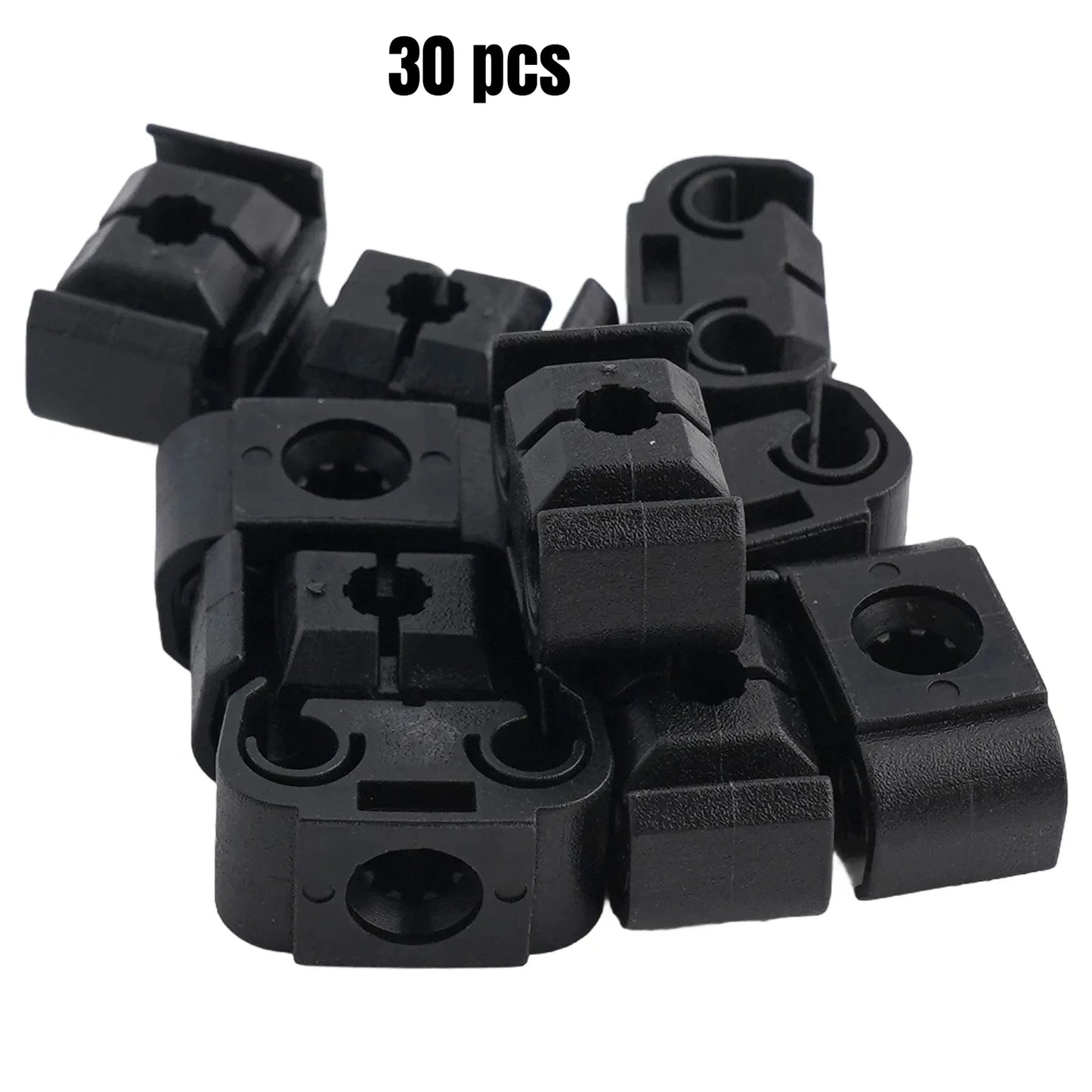 10/20/30 Pcs Car Brackets Brake Line Hose Clips Double Cable Holder For 5mm (3/16") Brake Pipe Car Interior Accessories Peaceful Pleasures Health and Wellness 30pcs