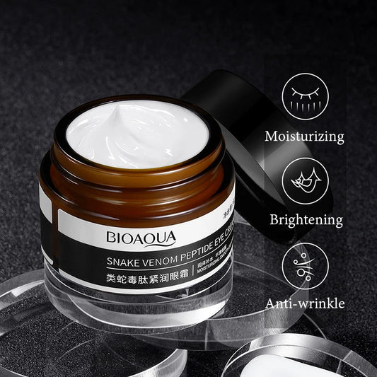 BIOAQUA Peptide Eye Cream – Dark Circles & Eye Bags 30g Peptide Eye Cream Peaceful Pleasures Health and Wellness Default Title