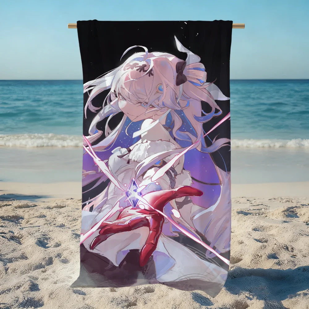 Quick-Dry Beach Towel – Soft & Absorbent | Travel, Gym, Camping Quick-Dry Beach Towel Peaceful Pleasures Health and Wellness
