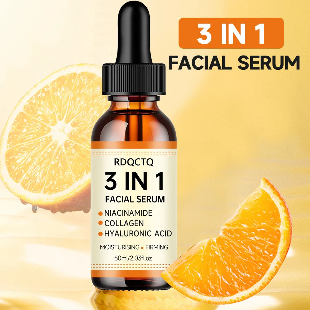 Niacinamide Collagen Hyaluronic Acid Serum – 3-in-1 Face Essence