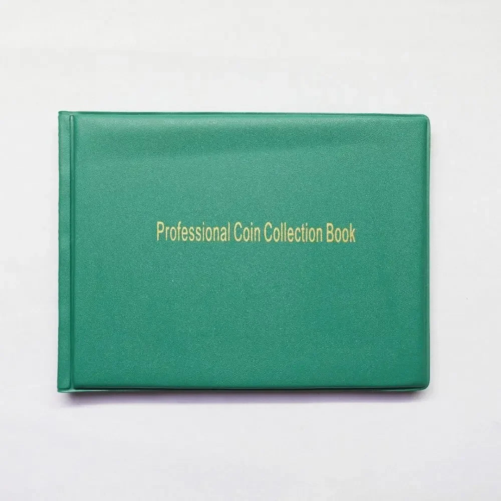 240-Pocket Coin Collection Album – 10-Page Book for Collectors