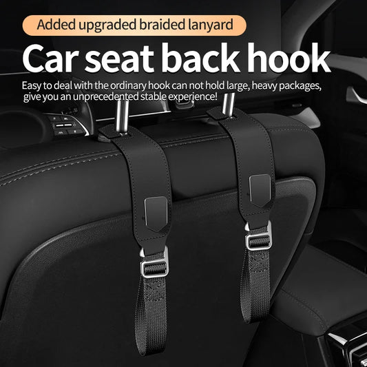 Car Headrest Hook Organizer – Universal Seat Back Hanger Car Interior Organizer Oasis Select