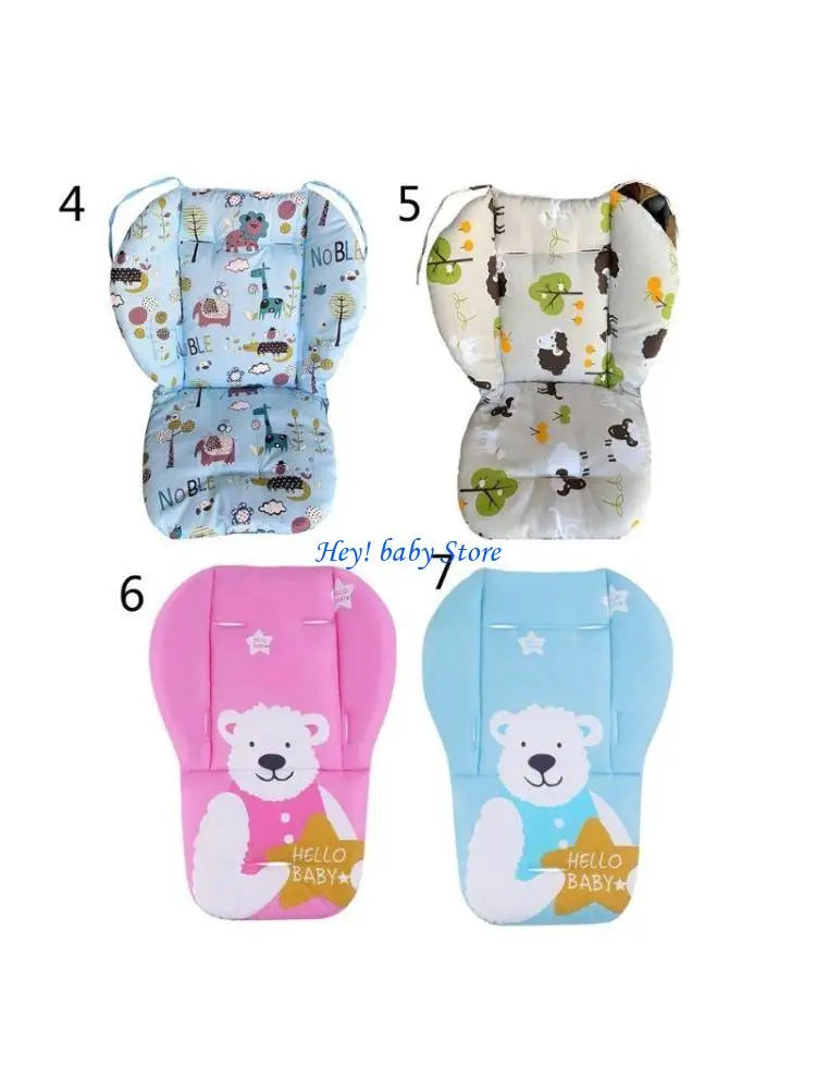 Infant Stroller Seat Cushion Liner – Soft Baby Mat & Pad