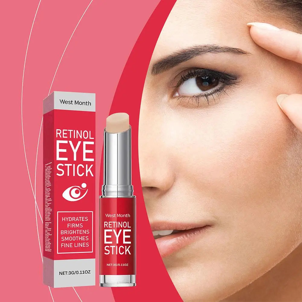 Retinol Eye Stick for Dark Circles, Wrinkles & Puffiness Eye Treatment Stick Peaceful Pleasures Health and Wellness