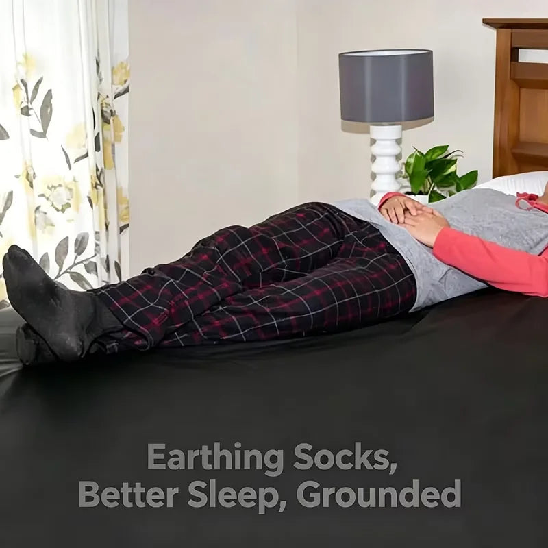 Grounding Earthing Socks | Silver Fiber, EMF & Better Sleep