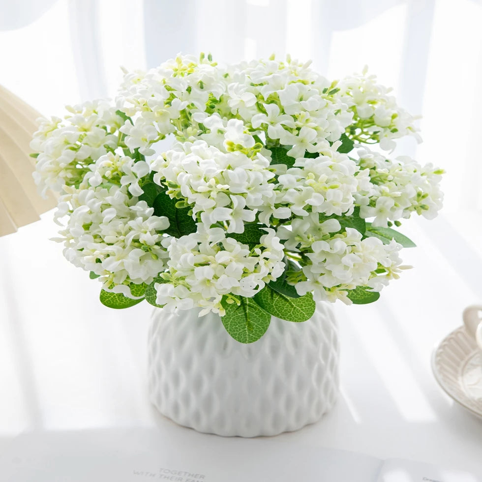 Silk Hyacinth Artificial Flowers | Wedding & Home Décor 2/4 PCS