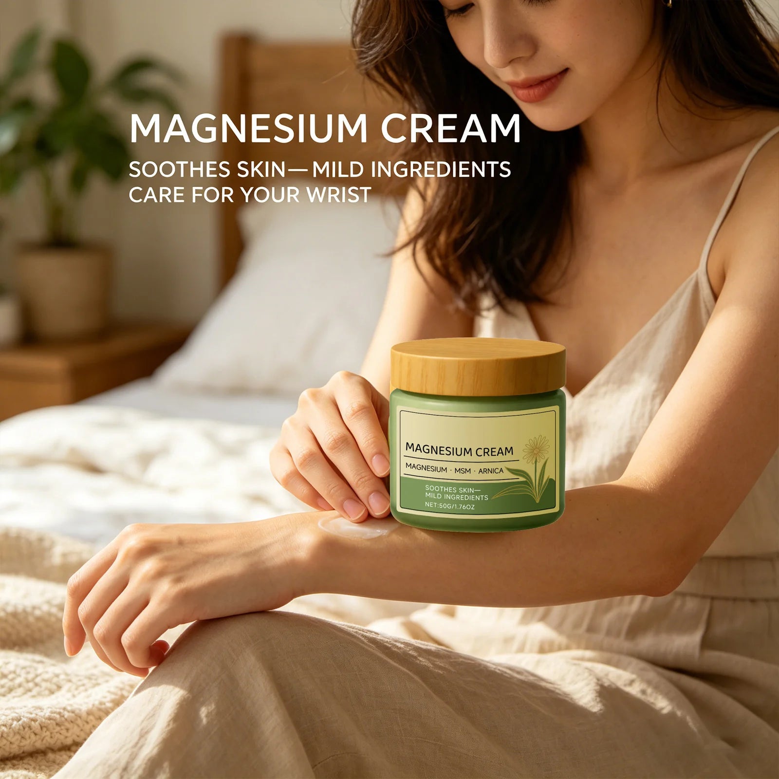 Natural Soothing Body Lotion Moisturizing Body Massage Relieving Muscle Soreness & Joint Tension Fast-Absorbing Body Care Cream Peaceful Pleasures Health and Wellness
