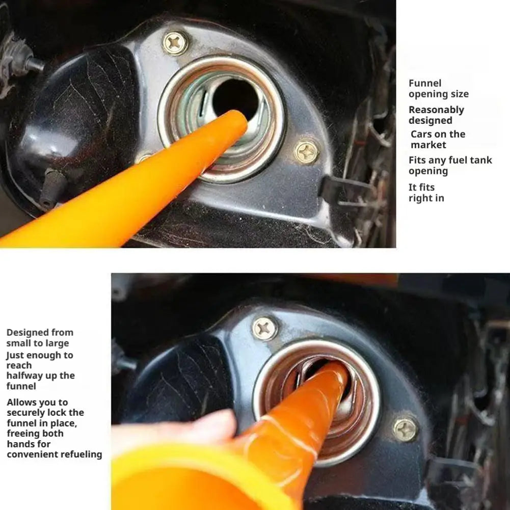 Long Stem Fuel Funnel – Oil, Gas & Fluid Transfer Car & Moto