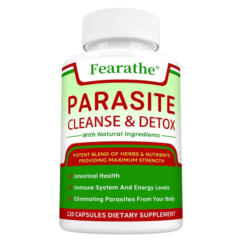 Parasite Cleanse - Bowel Cleansing Supplement, Digestive Health, Immune Health, Parasite Removal, Natural Gut Health Peaceful Pleasures Health and Wellness 120 count-1 bottle