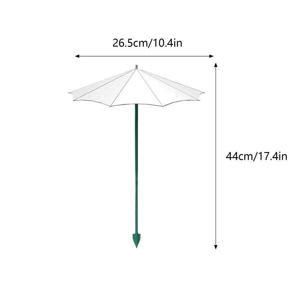 3-Pack Mini Plant Umbrellas – UV Sun Shade for Seedlings