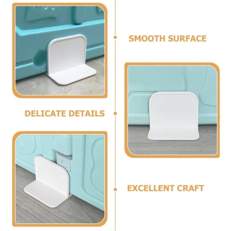 T-Shape Anti-Tip Furniture Bracket – No Drill Wall Fastener