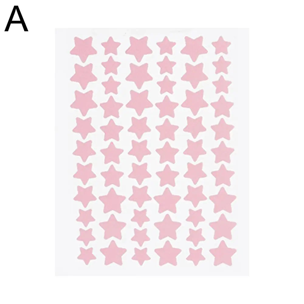 60-Pack Invisible Pimple Patches | Breathable Star-Shape Cover