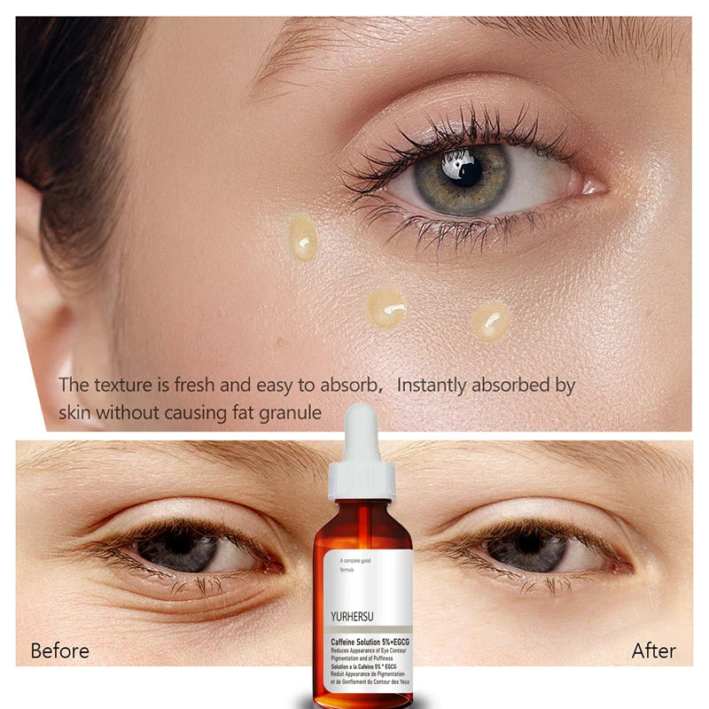 YURHERSU Caffeine Eye Serum – Depuff & Revitalize Eyes