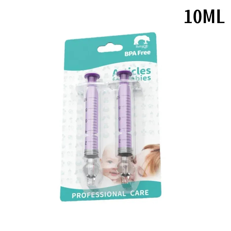 Baby Nasal Aspirator Nose Cleaner – Soft Silicone, 2pcs 10ml