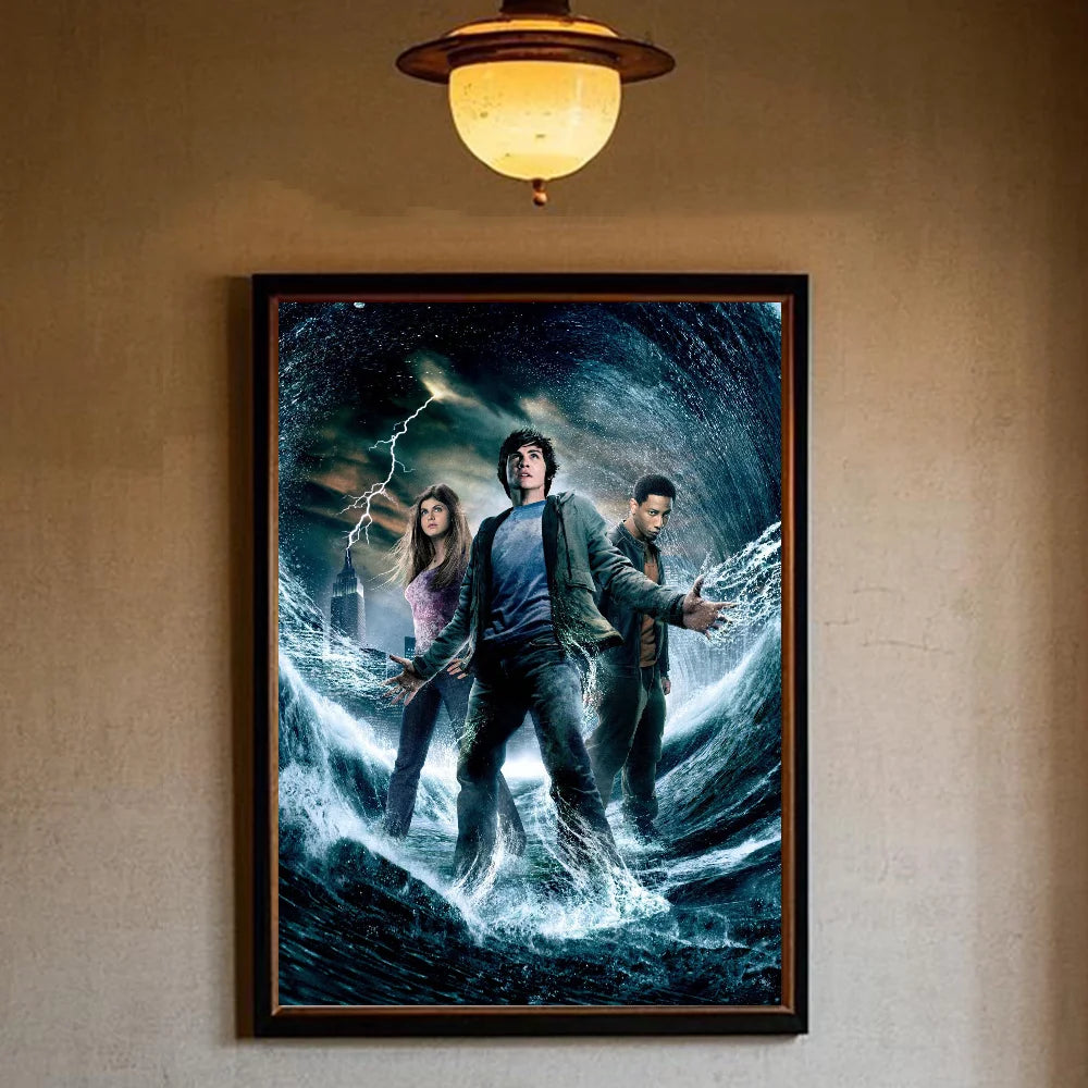 Percy Jackson & The Olympians HD Wall Poster – Waterproof PVC Wall Art Poster Peaceful Pleasures Health and Wellness z22 30X40cmNoframe