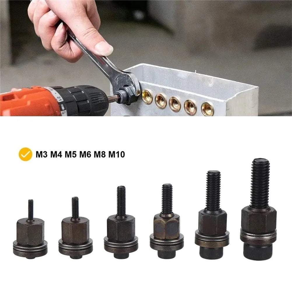 Hand Rivet Nut Manual Riveter Tools Accessory Nuts M3-M10