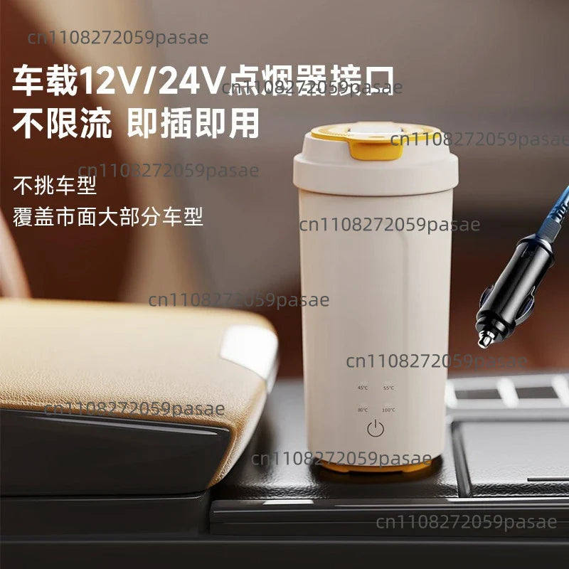 Portable Electric Travel Water Cup – Car & Home Boiler