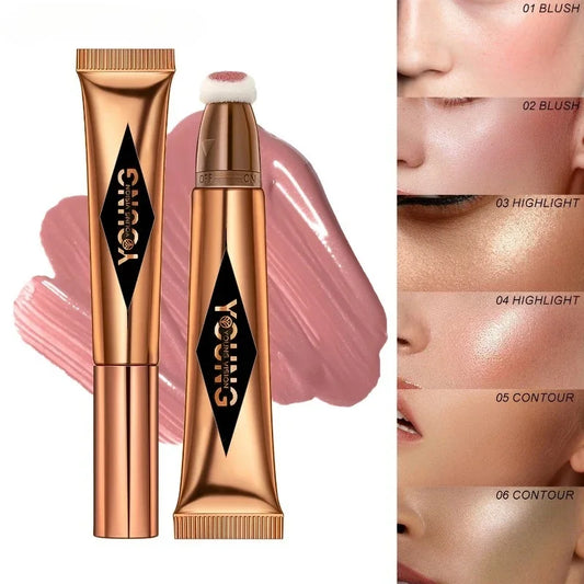 Lakerain Liquid Blush Contour Highlight & Eyeshadow Stick Liquid Blush Stick Oasis Select