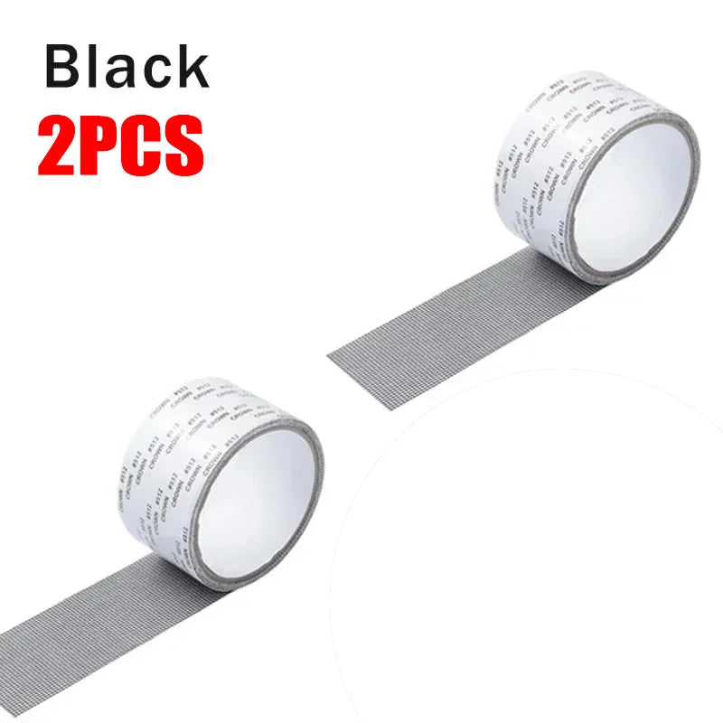 Self-Adhesive Fiberglass Window Screen Repair Tape 5×200cm