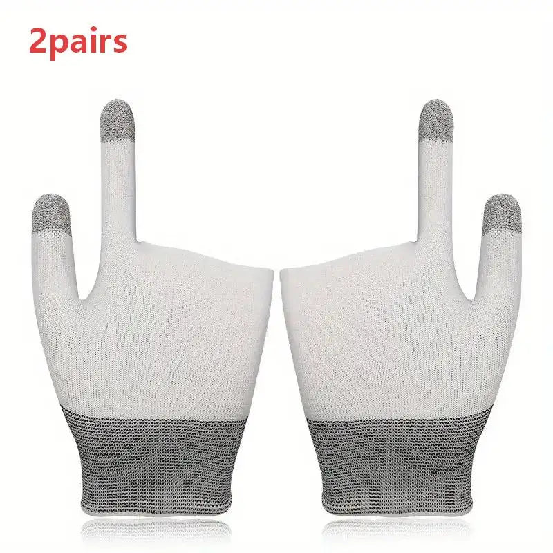 Graphene Finger & Thumb Sleeve Gloves – Non-Slip Touch Screen
