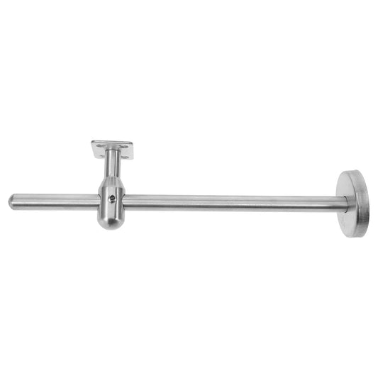 Stainless Steel Handrail Bracket Simple Stylish Stair Railing Support Bracket for Indoor Handrail Stability Hand Rail Holders Peaceful Pleasures Health and Wellness Default Title
