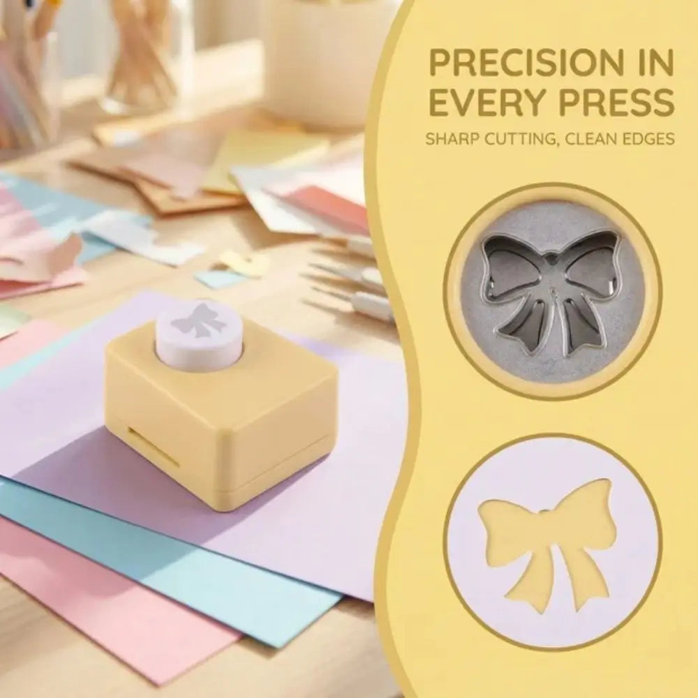 Stamp Shape Stamp Border Punch Hole Puncher Punches Maker Embossing Machine Paper Cutting Labor Saving Toothed Puncher Embosser Peaceful Pleasures Health and Wellness