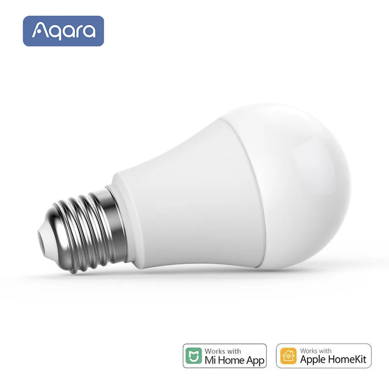 Aqara Smart LED Bulb T1 Zigbee 3.0 Bluetooth E27 2700K-6500K 220-240V Smart Home Lamp Light For Xiaomi Mihome Homekit Peaceful Pleasures Health and Wellness Bulb T1 China Mainland
