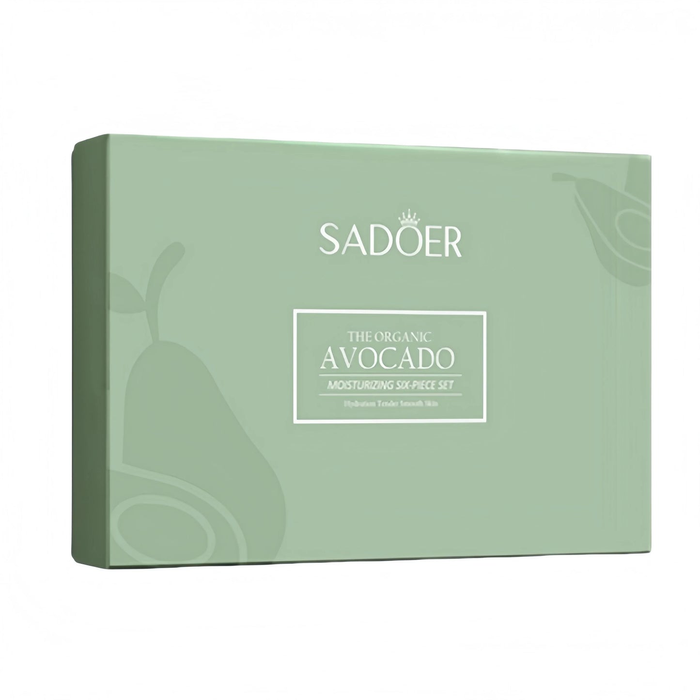 SADOER Avocado 6-Piece Skincare Set – Cleanse, Hydrate & Moisturize