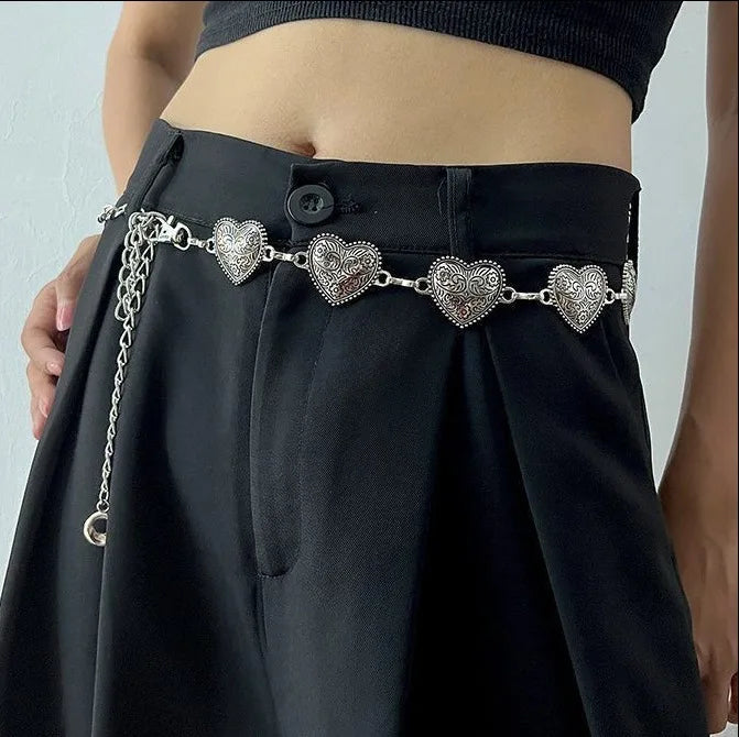 Retro Butterfly Metal Waist Chain Belt for Women | Summer Fashion