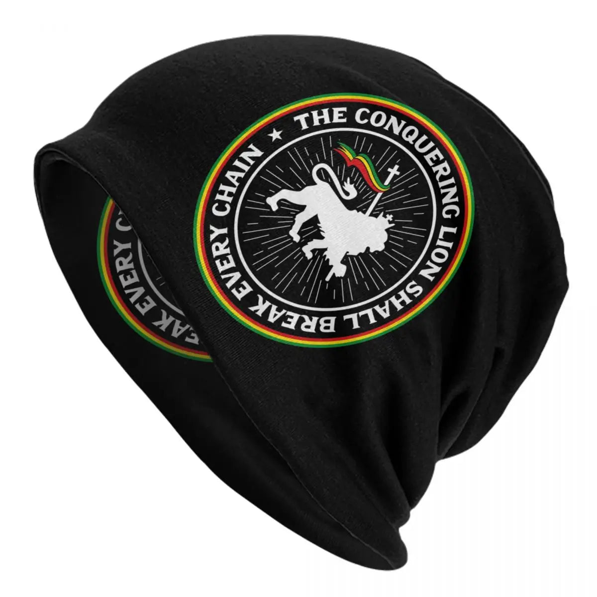 Jamaica Flag Knit Beanie Hat | Unisex Jamaican Pride Skull Cap