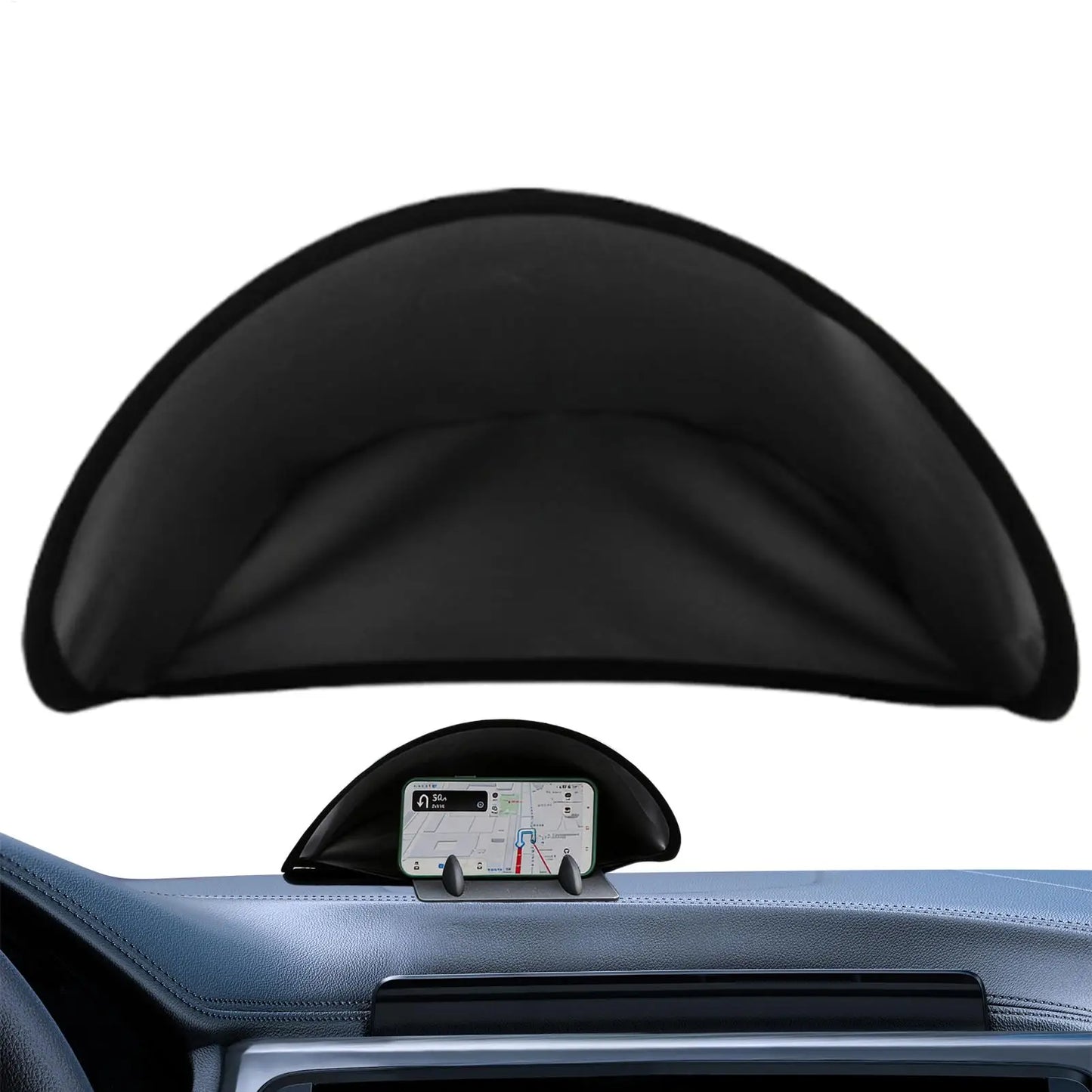 Car GPS Navigation Sunshade Visor Cover Sun Shade Barrier Light Cover GPS Navigator Sun Shade Case Auto Interior Accessories Peaceful Pleasures Health and Wellness