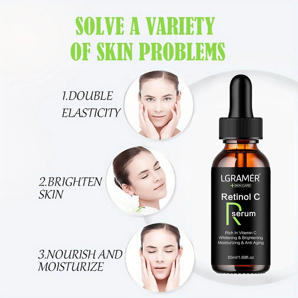 Retinol Anti-Aging Face Serum – Firming & Brightening Peaceful Pleasures Health and Wellness