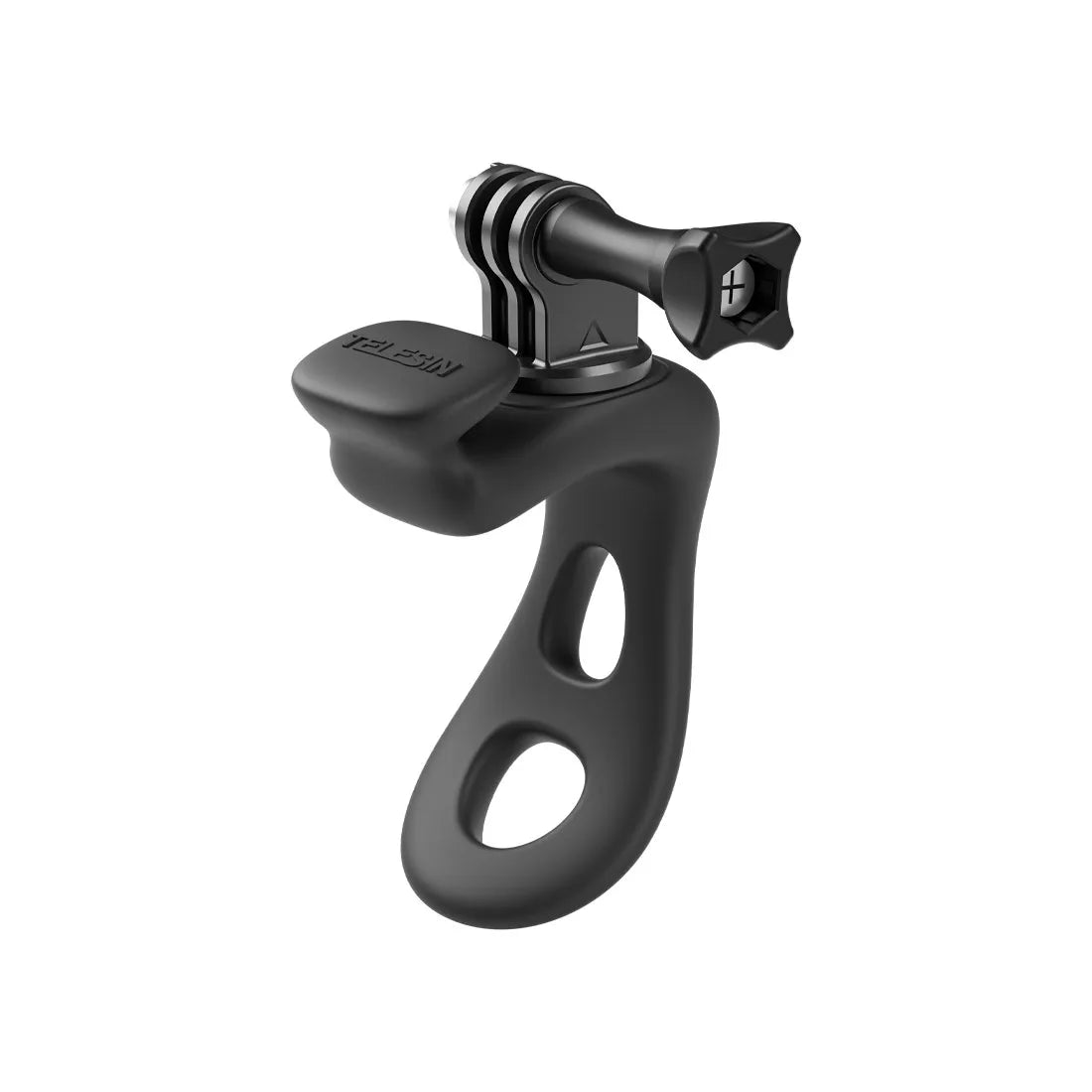 TELESIN Action Camera Mount silica adaptable Mini Flexible Bracket For Gopro Insta360 DJI Action Camera Accessories Peaceful Pleasures Health and Wellness 1pc Black Universal
