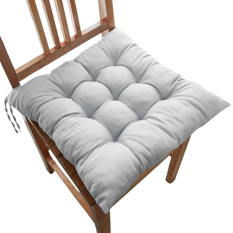 Soft Padded Square Seat Cushion – Chair, Office, Car & Garden