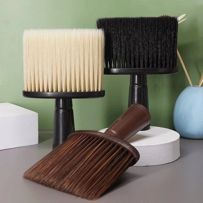 Soft Neck Face Duster Brush | Barber Salon Hair Cleaning Tool Hair Cleaning Brush Peaceful Pleasures Health and Wellness