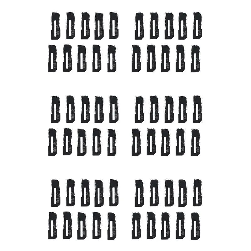 Y51A-60Pack Drywall Cut-Out Saw Blades For Cordless Cut-Out Saw, Cuts Drywall Up To 1-3/16 Inch Thick (Depth Markings) Peaceful Pleasures Health and Wellness Black