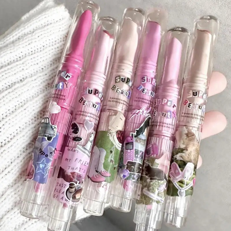 Florette Jelly Lip Glaze – Mirror Finish Waterproof Lipstick